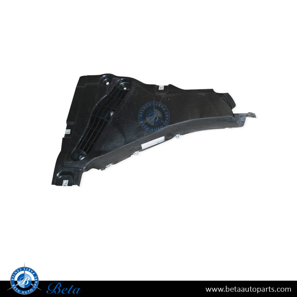 Left Side Front Wheel Fender Liner Triangular Cover for Audi A7 2019-Up models, Part Number 4K8853887E Left Side Front Wheel Fender Liner Triangular Cover for Audi A7 2019-Up models, Part Number 4K8853887E